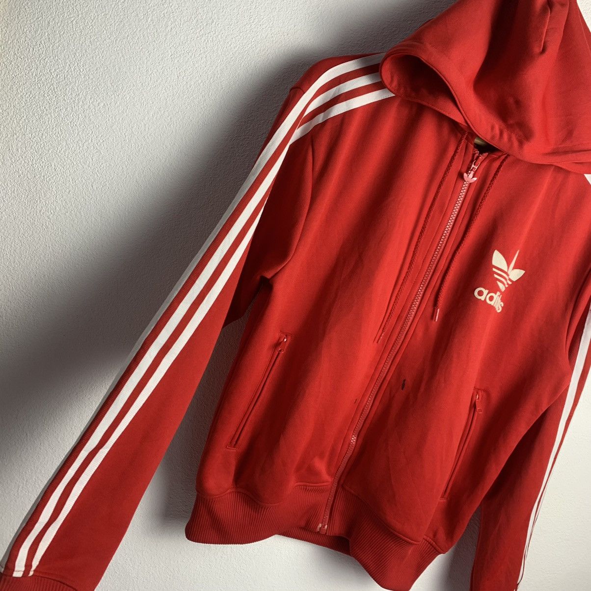 Adidas LAST DROP ‼️ Vintage Adidas Zip up Hoodie Trefoil Size US S / EU 44-46 / 1 - 10 Thumbnail