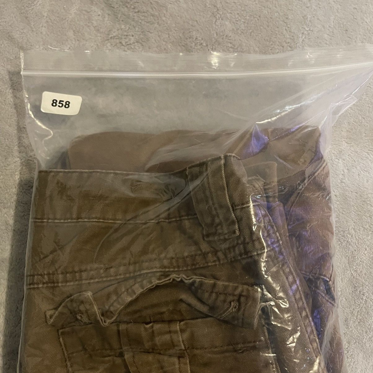 Other Vintage Matchstick Mens Cargo Pants Brown Cotton 33x30 Y2K Size US 33 - 11 Thumbnail
