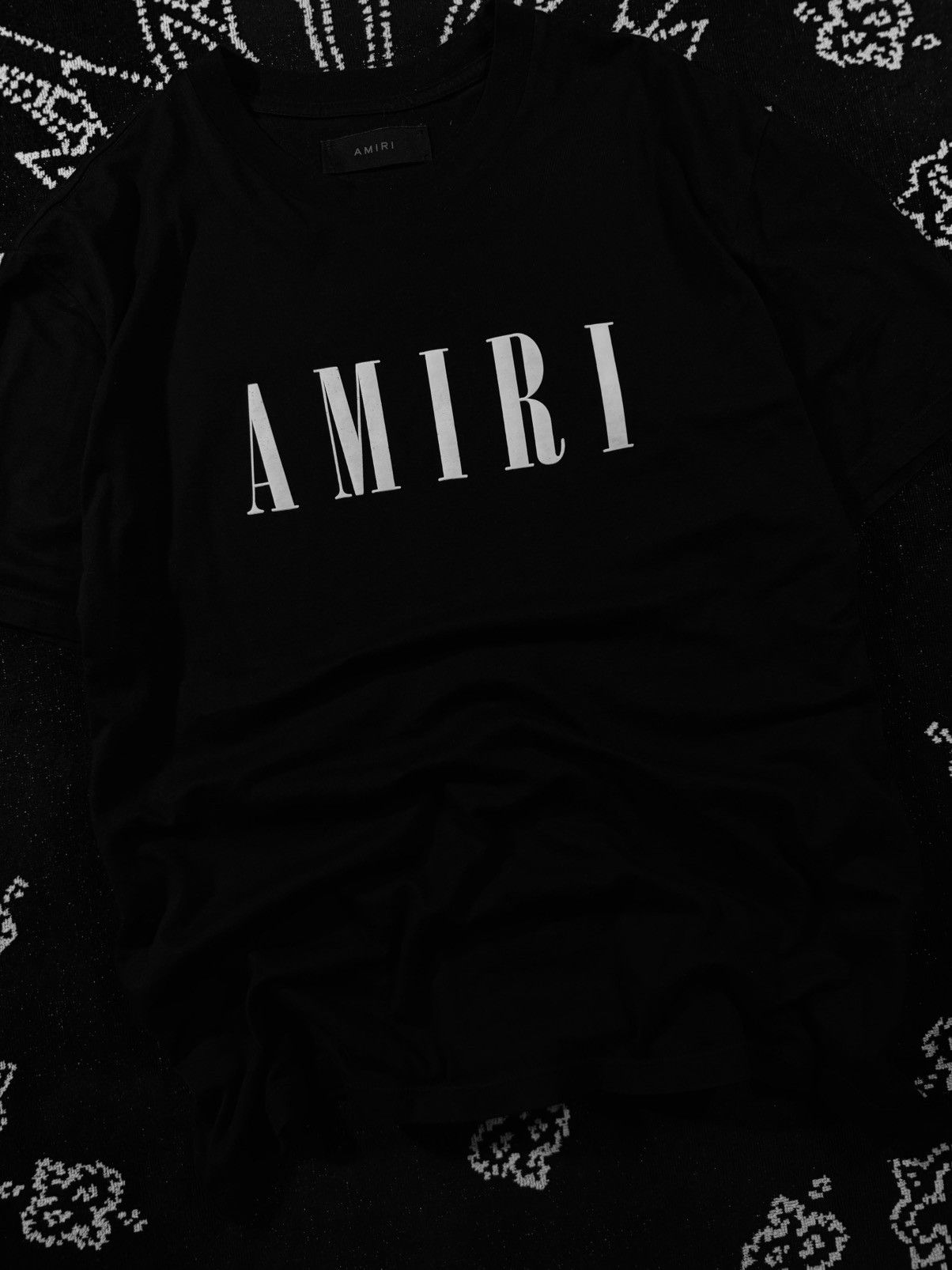 Amiri AMIRI BLACK CORE LOGO TEE Size US S / EU 44-46 / 1 - 4 Thumbnail