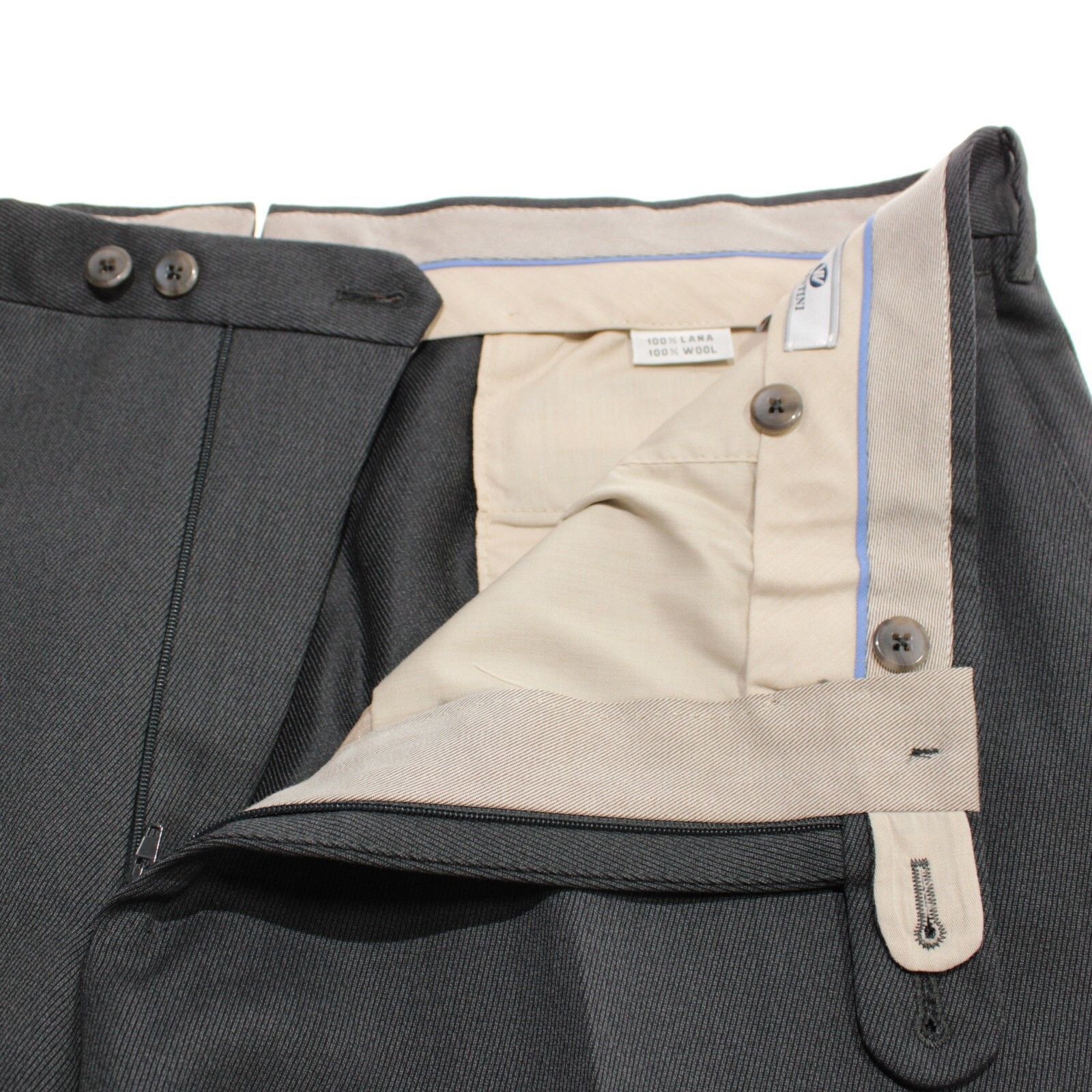 Other Valentini New with tags Dress Pants Size 40 US In Gray Size US 40 / EU 56 - 3 Thumbnail