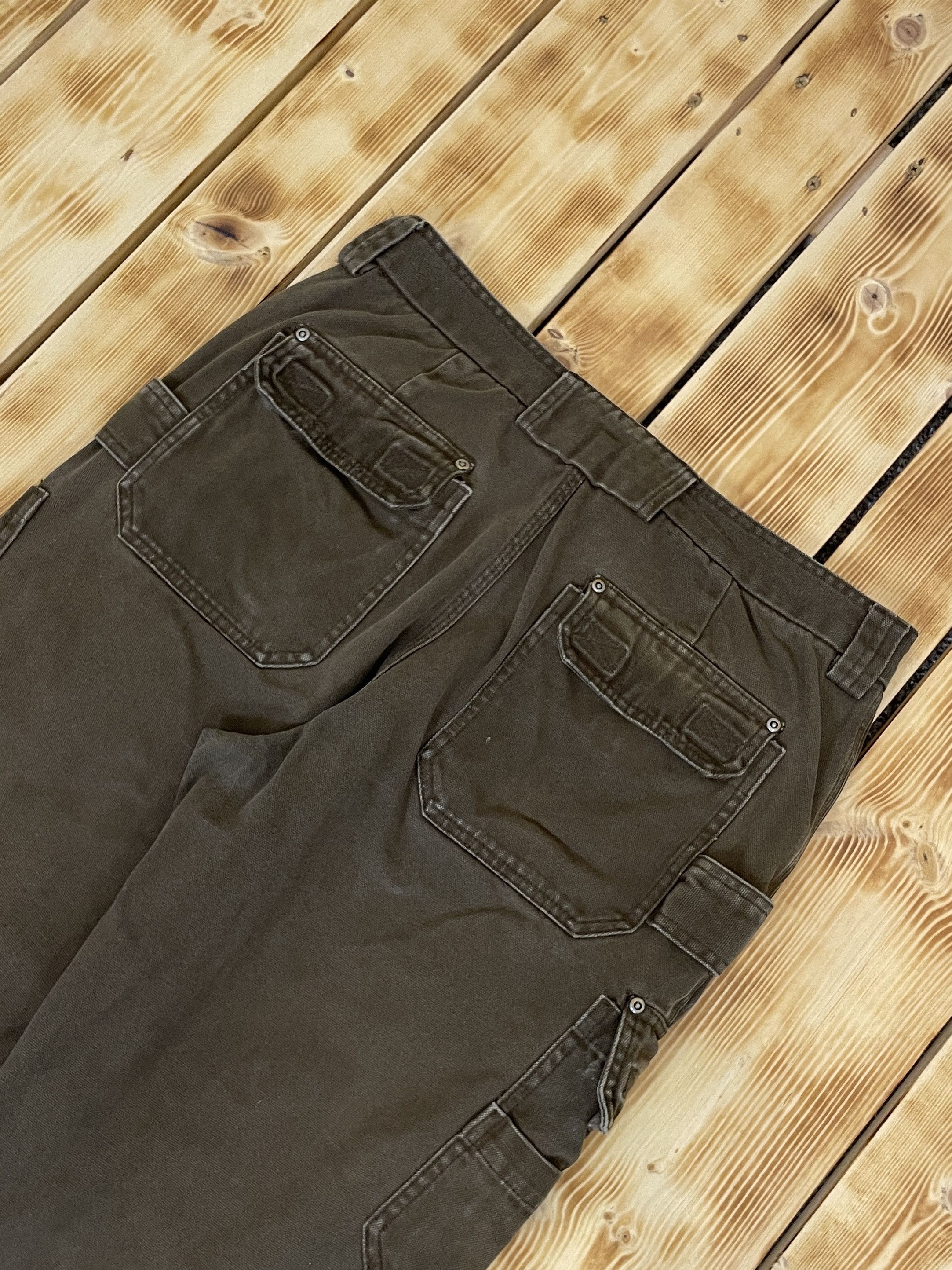 Duluth Trading Company Vintage Duluth Trading Company Brown Cargo Pants Workwear Size US 36 / EU 52 - 12 Thumbnail