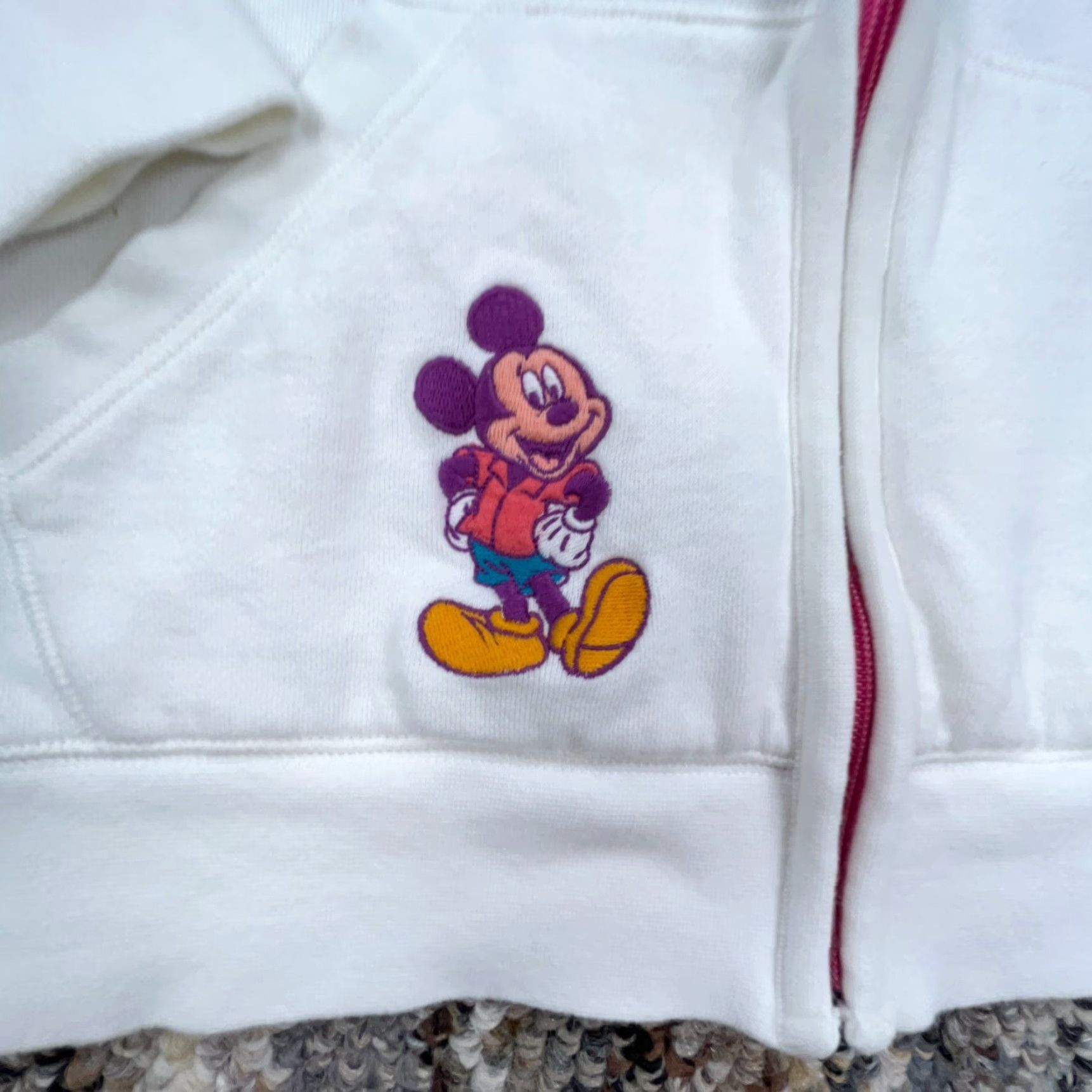Disney Disney Hoodie Women 2XL Sweatshirt Jacket Mickey World Disney Parks Authentic Logo Embroidered Casual All Seasons T-Shirt? Size XXL / US 16-18 / IT 52-54 - 4 Thumbnail
