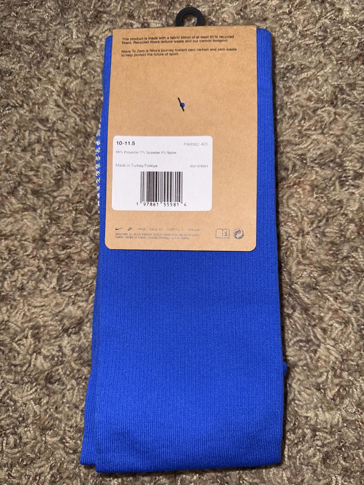 Nike Nike Men’s New England FC 2025-2026 Vapor Strike Knee High Away Socks Sample Size ONE SIZE - 2 Thumbnail