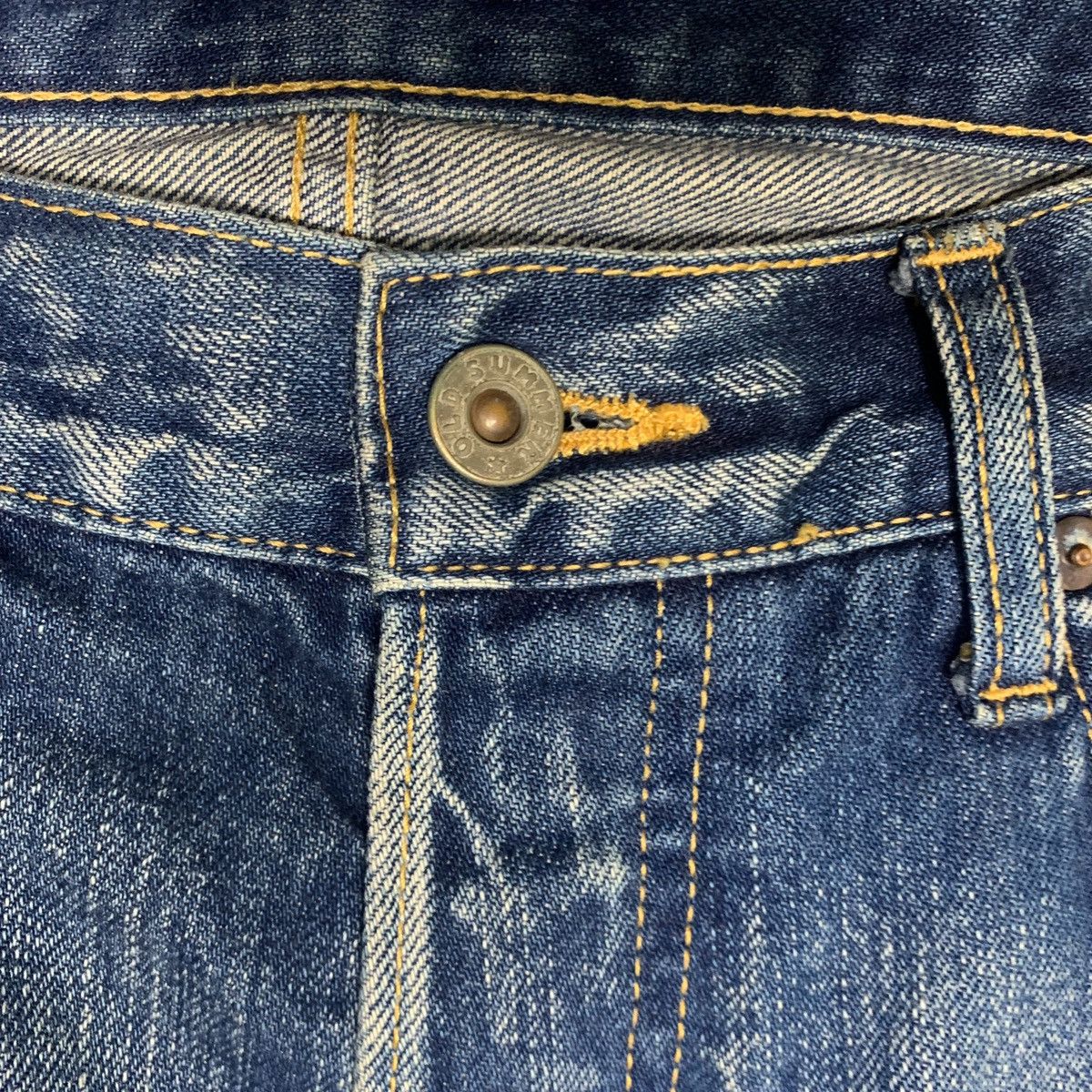 Japanese Brand × Vintage Old summer japan redline denim jeans Size US 36 / EU 52 - 4 Thumbnail