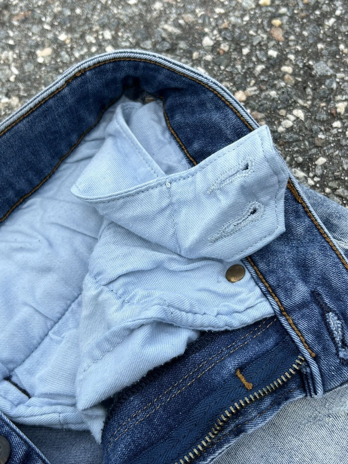 G-Star G Star Raw D- Staq 3D Super Slim Distressed Jeans Size US 30 / EU 46 - 12 Thumbnail