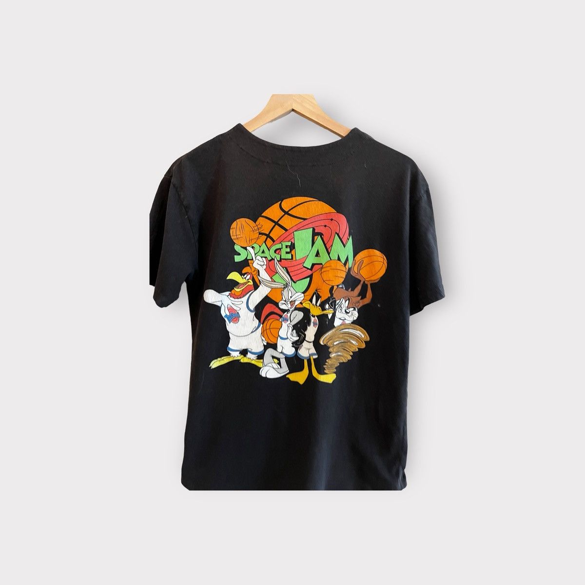 Vintage Vintage 1990's Space Jam Jersey Shirt Size US S / EU 44-46 / 1 - 2 Thumbnail