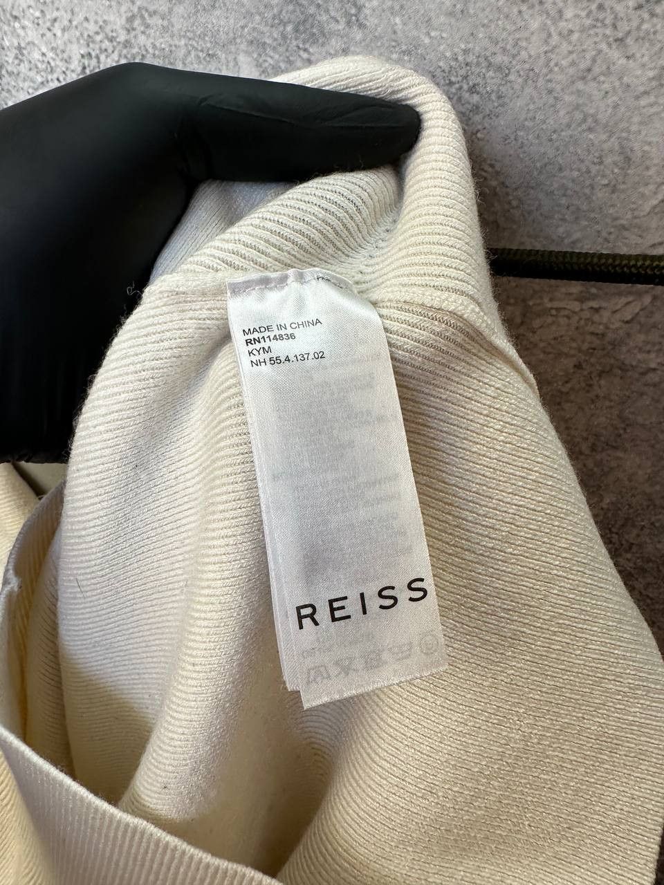 Reiss Reiss Kym Rollneck Jumper Sweater Ribbed Cuffs Long Sleeve Size XS / US 0-2 / IT 36-38 - 15 Thumbnail