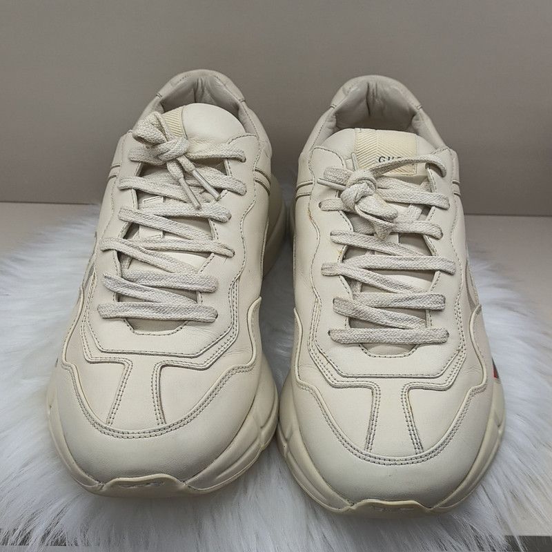 Gucci Gucci Rhyton Logo Low-Top Dad Shoes - Size US 8 / EU 41 - 2 Thumbnail