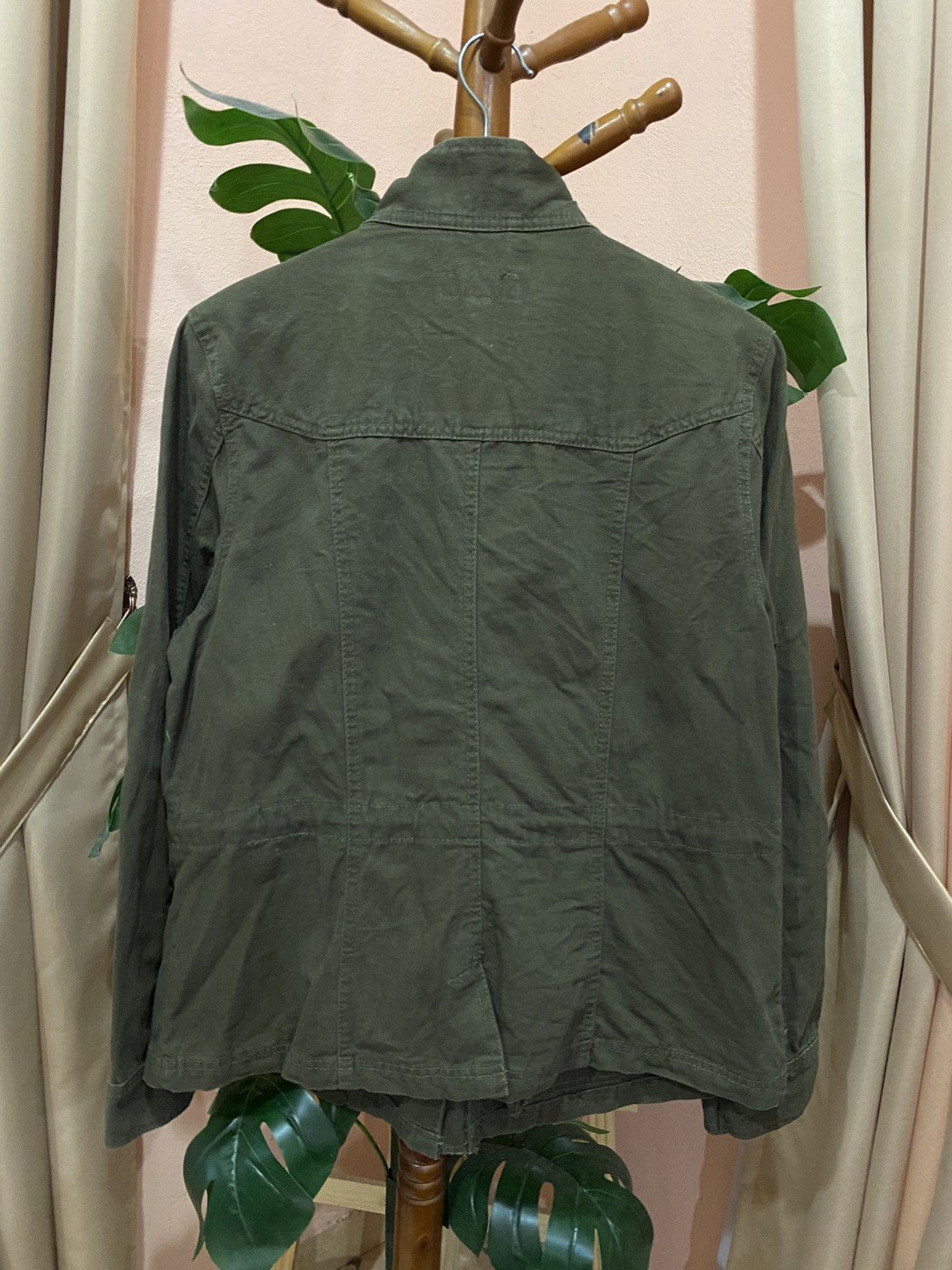 Merona Merona Olive Green Utility Jacket – Military Cotton Field Size US M / EU 48-50 / 2 - 5 Thumbnail