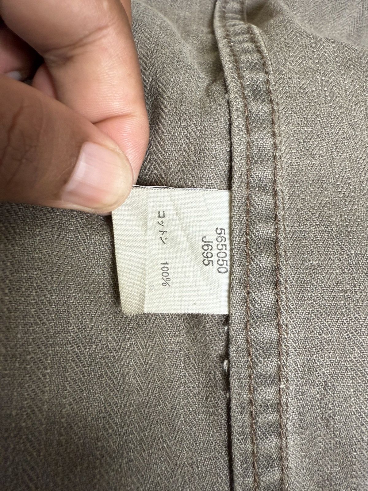 R.Newbold R.Newbold Casual Jacket Multi Design Pocket Herrigbone Size US XL / EU 56 / 4 - 9 Thumbnail