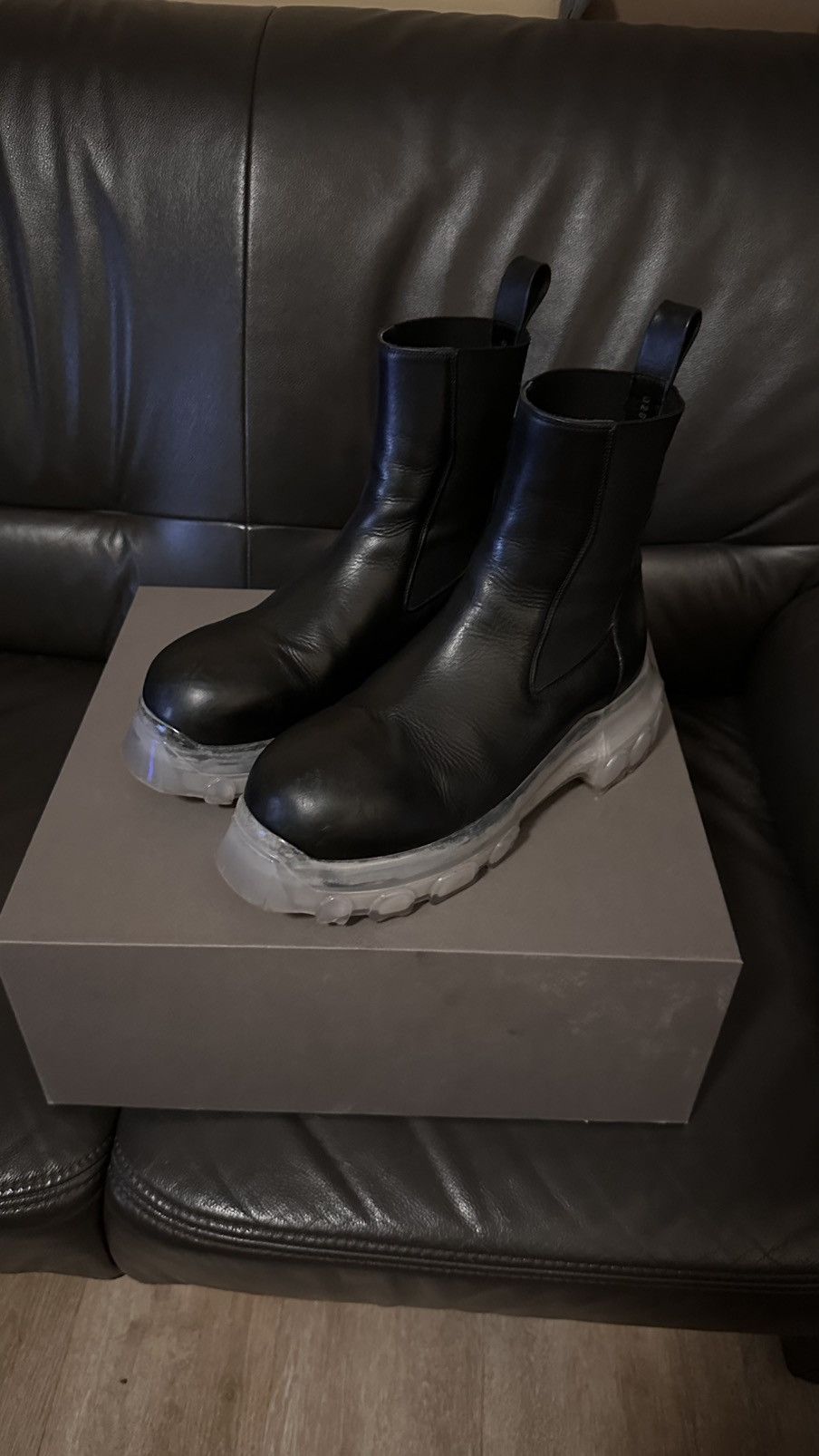 Rick Owens Rick Owens Beatle Bozo Tractor Boot Size US 7 / EU 40 - 1 Thumbnail