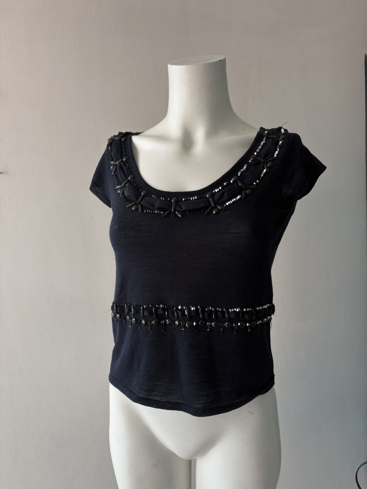 Alberta Ferretti Alberta Ferretti wool blouse Size S / US 4 / IT 40 - 4 Thumbnail