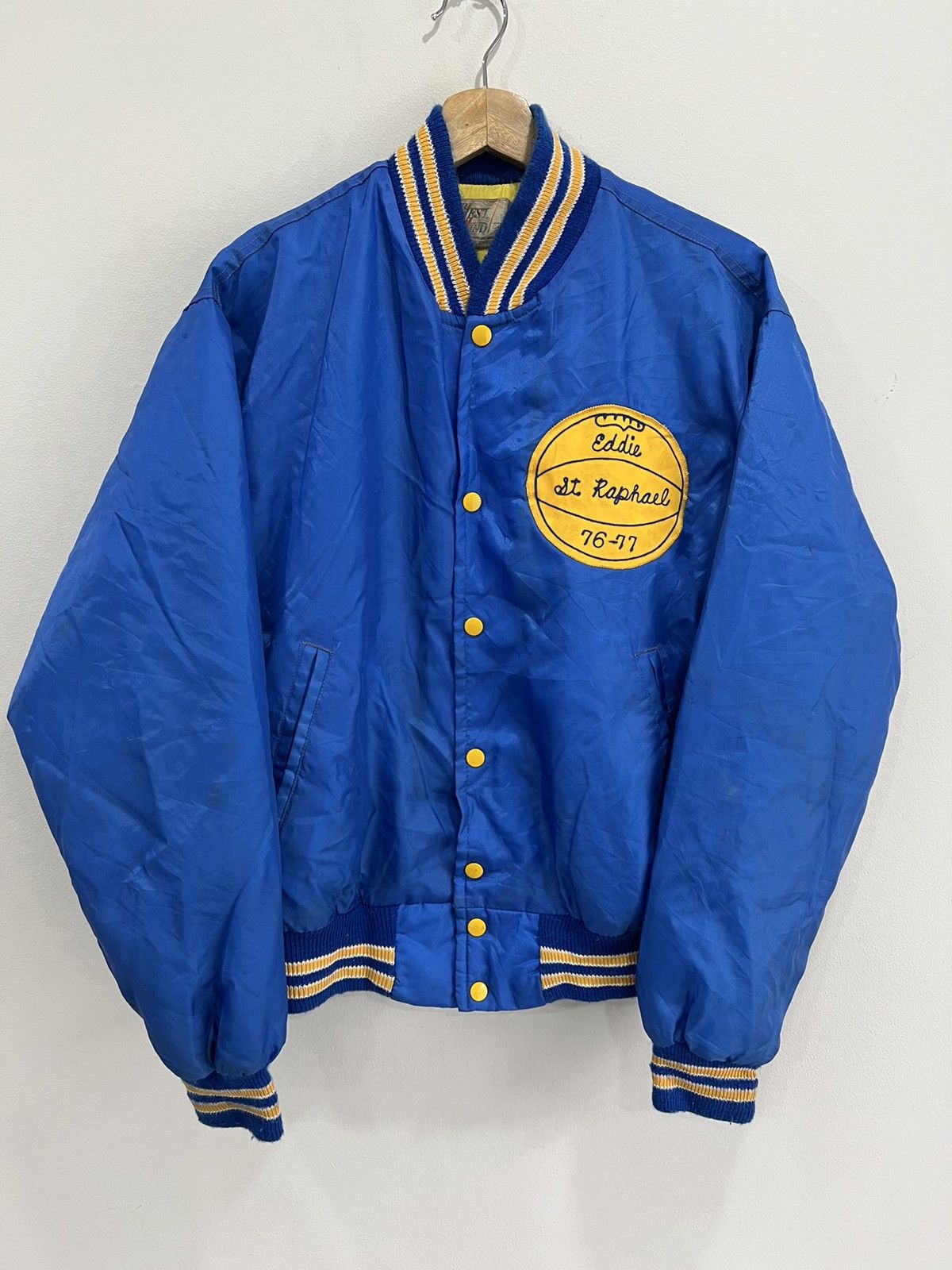 Vintage Vintage 1970s 70s Varsity Jacket St. Raphael Size US M / EU 48-50 / 2 - 1 Thumbnail