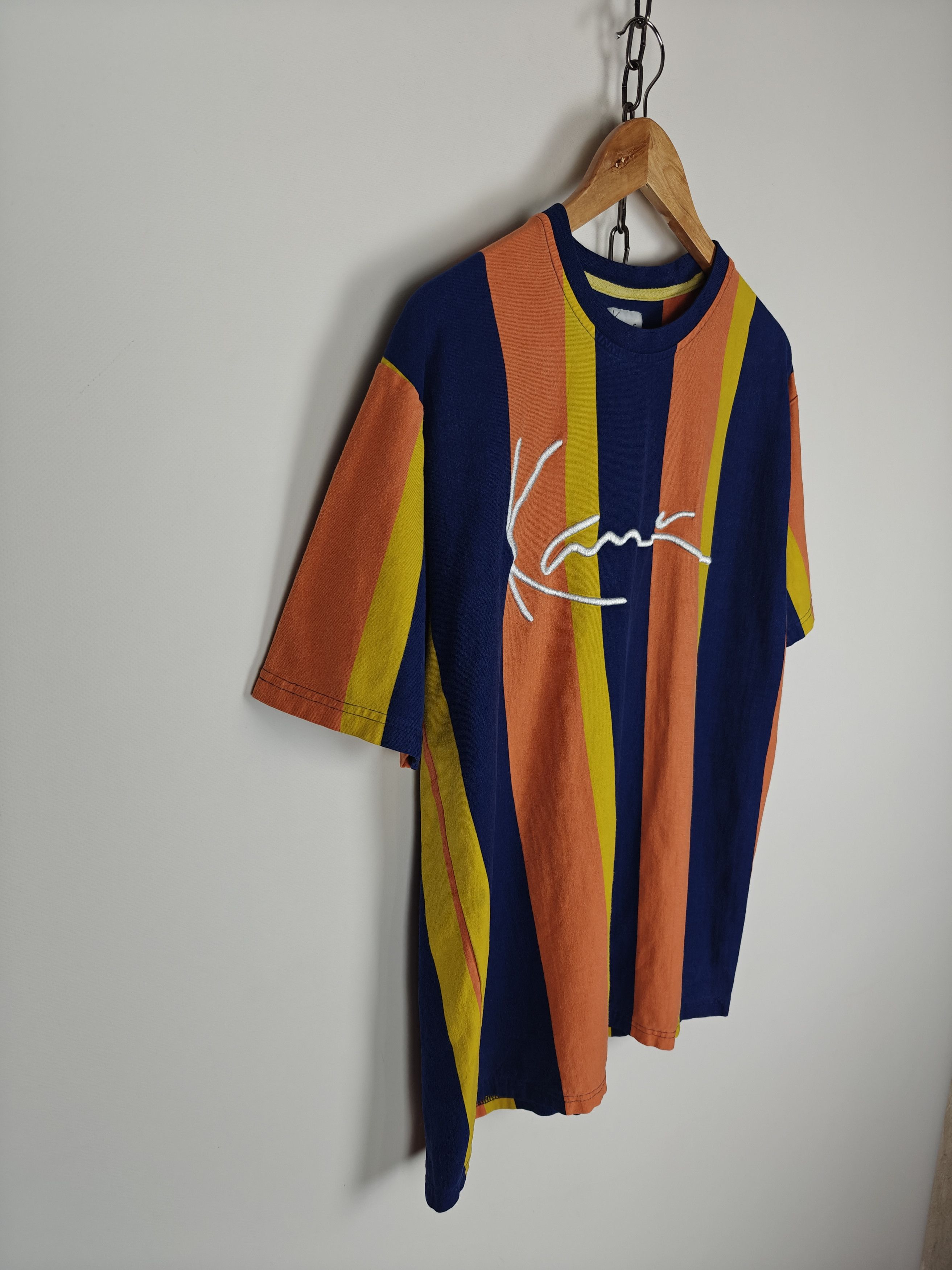 Karl Kani Karl Kani T-Shirt Crewneck Center Logo Striped size L Size US L / EU 52-54 / 3 - 5 Thumbnail