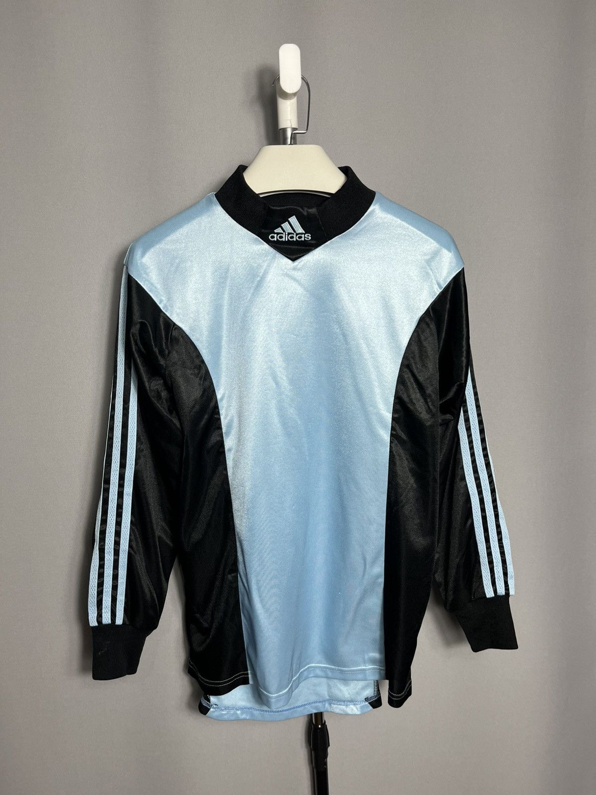 Adidas Adidas jersey goalkeeper shirt soccer long sleeve 1999 2000 Size US S / EU 44-46 / 1 - 1 Thumbnail