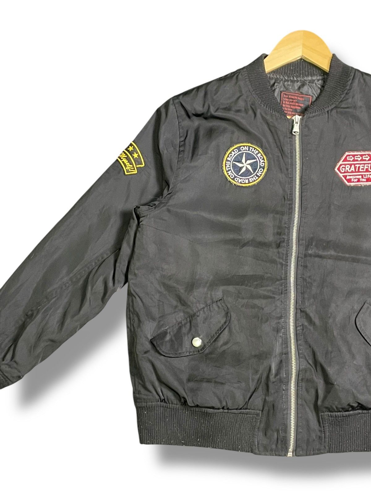 Japanese Brand × Vintage Private Pause x Japanese Brand Bomber Jacket (36) Size US S / EU 44-46 / 1 - 5 Thumbnail