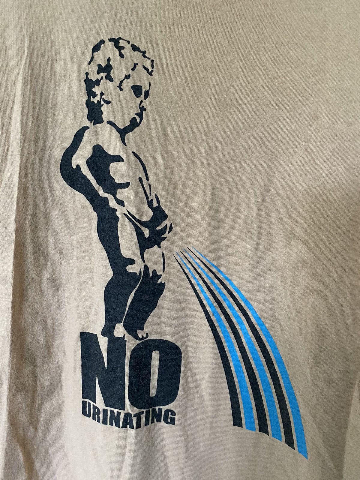 Beauty Beast × Hysteric Glamour × Japanese Brand 1990s Japanese Brand No Urinaring punk tee Size US M / EU 48-50 / 2 - 2 Thumbnail