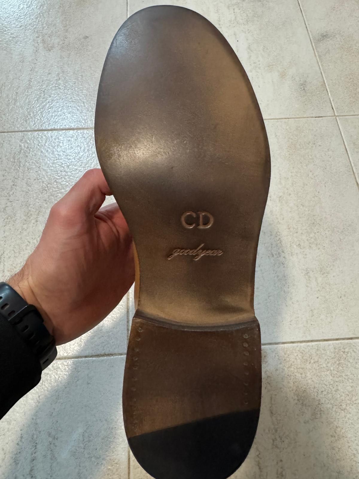 Dior Dior Homme Archive 2010 Goodyear Welted Leather Boots Size US 7.5 / EU 40-41 - 3 Thumbnail