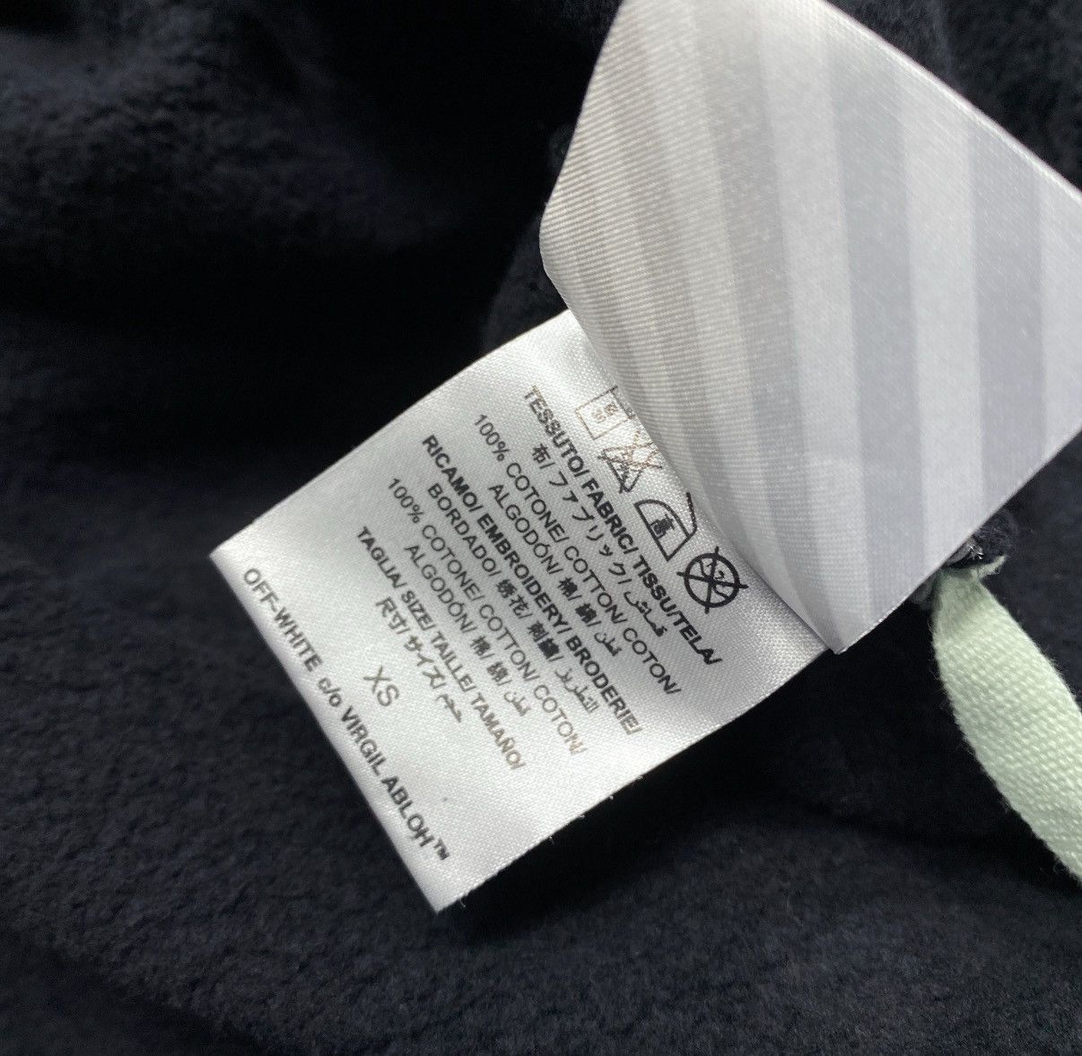 Off-White Off-White c/o Virgil Abloh Horror Chain Hoodie Size US XS / EU 42 / 0 - 6 Thumbnail