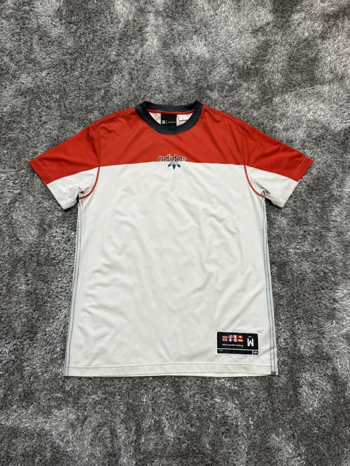 Adidas Adidas Alexander Wang T-shirt crossover black tee Size US S / EU 44-46 / 1 - 1 Thumbnail
