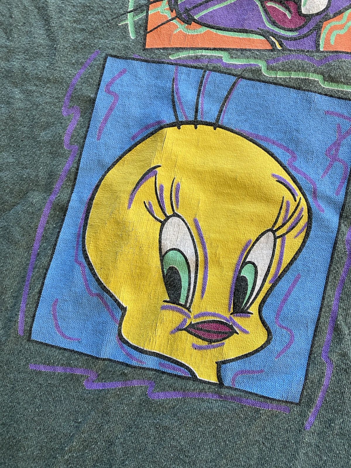 Signal Sport Vintage ‘95 Looney Tunes Bugs Bunny Daffy Tweety Taz Tee Size US XL / EU 56 / 4 - 5 Thumbnail