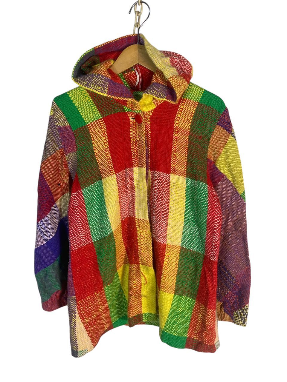 Other Unbrand multicolor knit hoodie Size M / US 6-8 / IT 42-44 - 1 Thumbnail