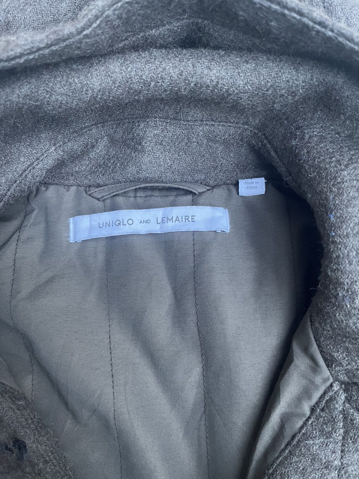 Lemaire RARE Uniqlo Lemaire Collaboration Hooded Wool Coat Jacket Size US M / EU 48-50 / 2 - 4 Thumbnail