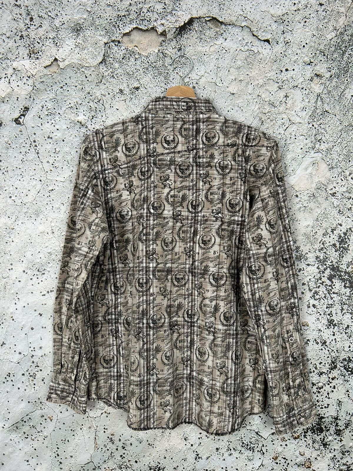 Vintage Vintage Avantgarde Grunge Punk Shirt Y2K 00s Hype Size US S / EU 44-46 / 1 - 4 Thumbnail