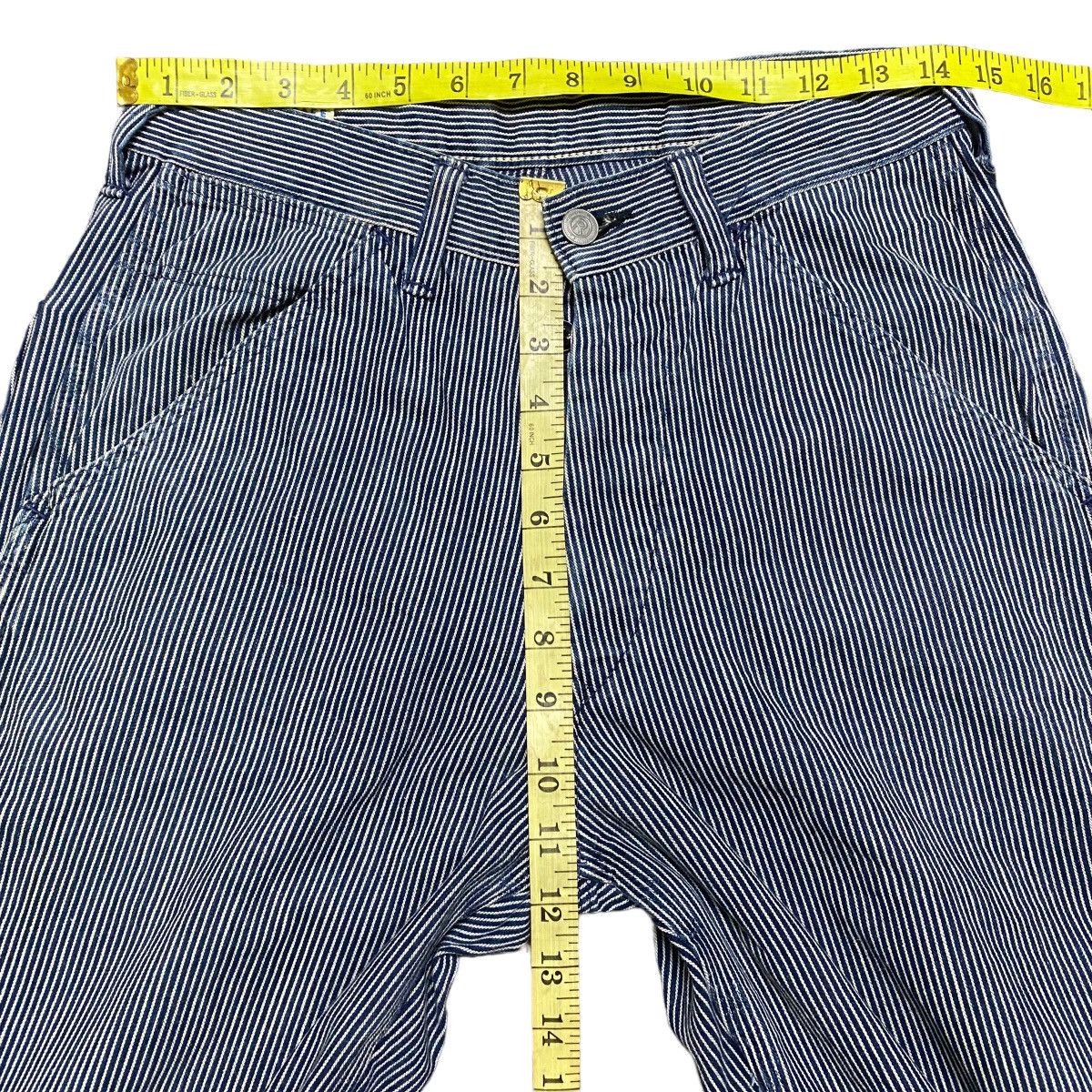 45rpm 45rpm Blue Cafe Pinstripe Work Pants Size US 29 - 16 Thumbnail
