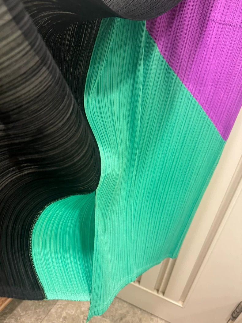 Issey Miyake Issey Miyake size:3 Multicolored skirt Size 42" / US 20 - 5 Thumbnail