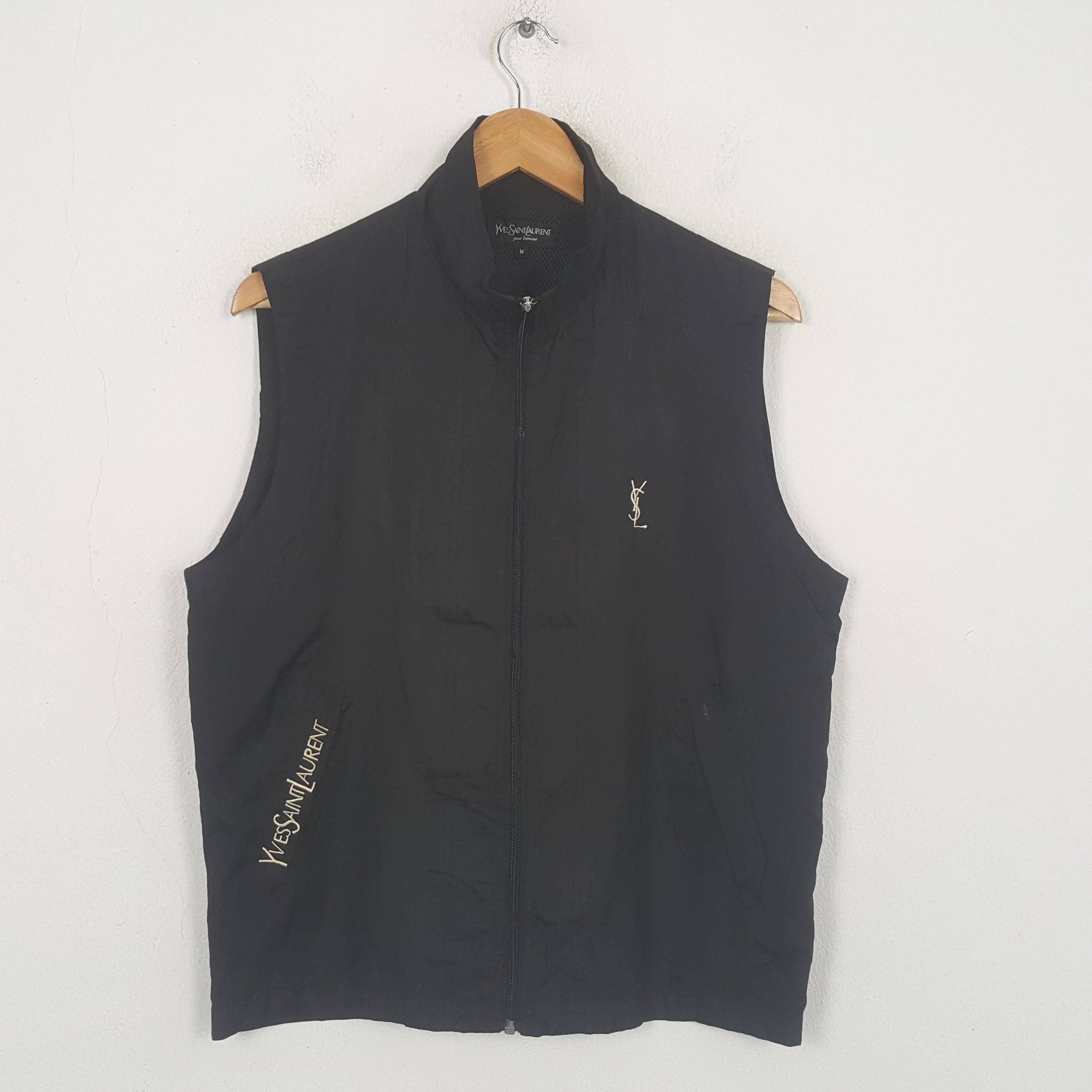 Yves Saint Laurent Vintage Yves Saint Laurent Luxury Fashion Brand Vest C294N35 Size US M / EU 48-50 / 2 - 3 Thumbnail