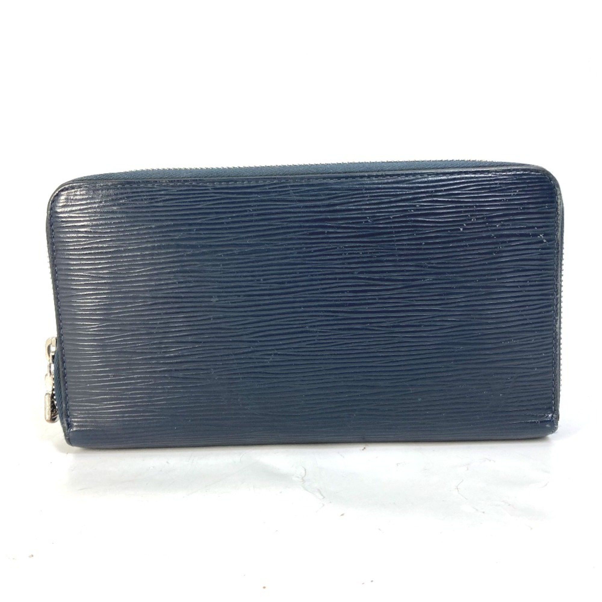 Louis Vuitton Louis Vuitton M62644 travel case long wallet Zip Around Long Wallet Navy Size ONE SIZE - 1 Thumbnail