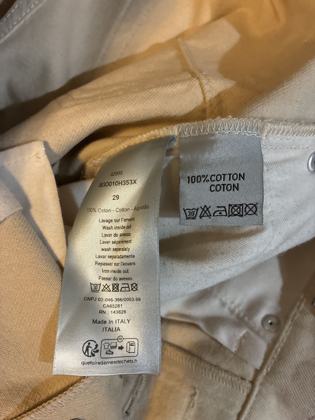 Dior DIOR Trompe L’oeil Carpenter Jeans Size US 30 / EU 46 - 10 Thumbnail