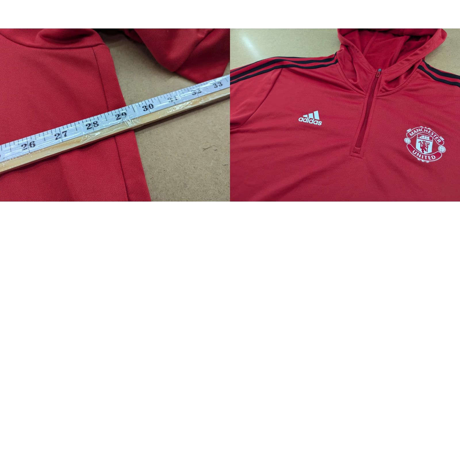 Adidas Adidas Manchester United 2021-2022 Hoody Mens Size 3XL Football Top Red Size US XXL / EU 58 / 5 - 9 Thumbnail