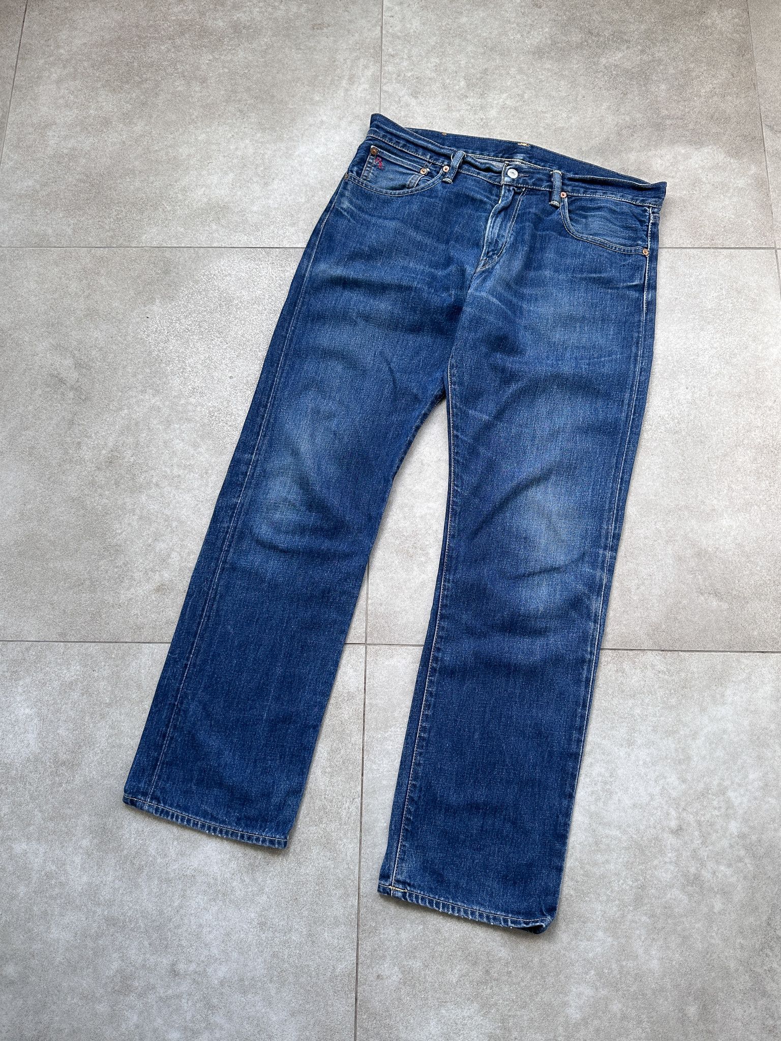Polo Ralph Lauren Polo Ralph Lauren Blue Denim Jeans Size US 34 / EU 50 - 1 Thumbnail