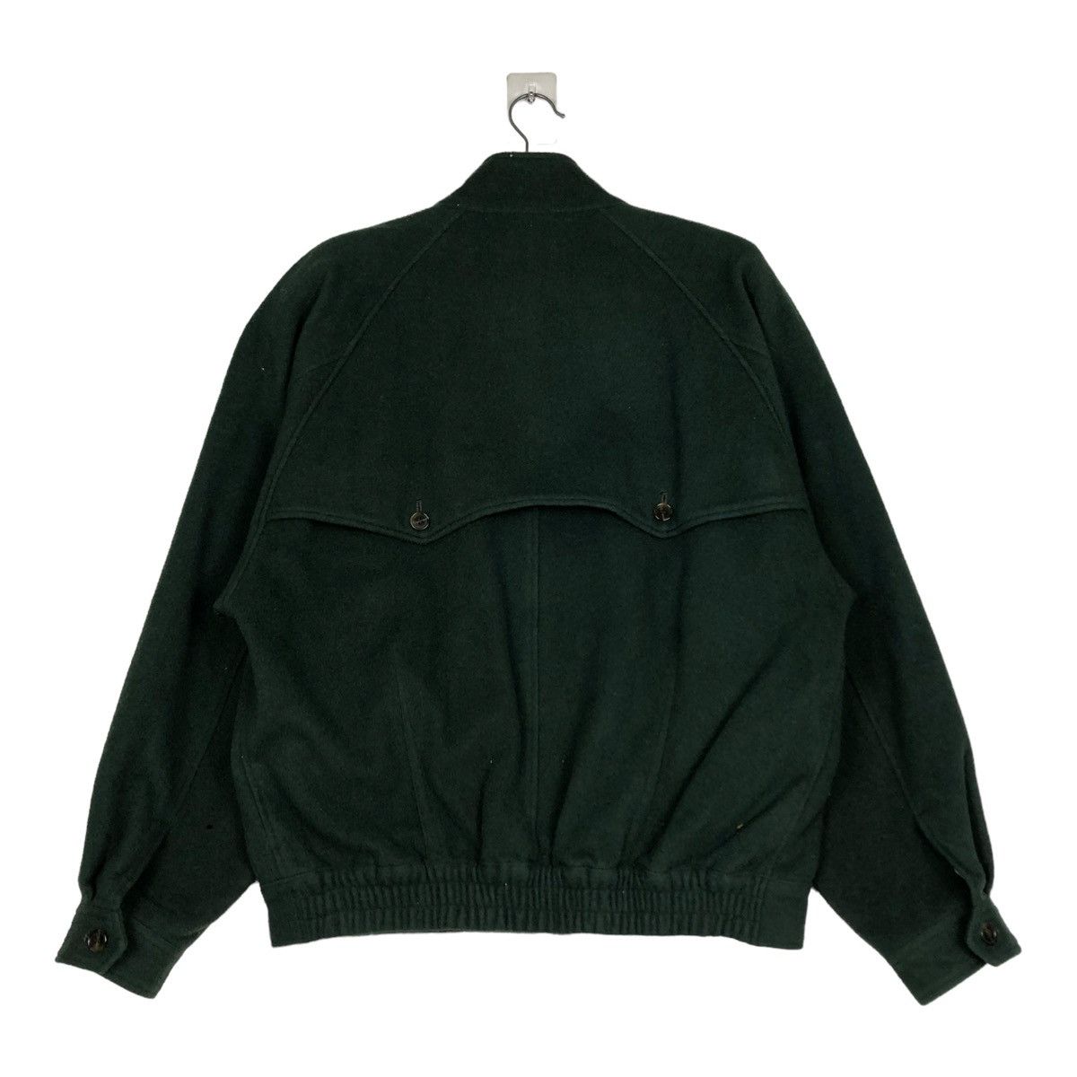 Vintage 🔥VINTAGE WOOL BOMBER JACKET INTERMEZZO JAPAN MADE Size US L / EU 52-54 / 3 - 8 Thumbnail