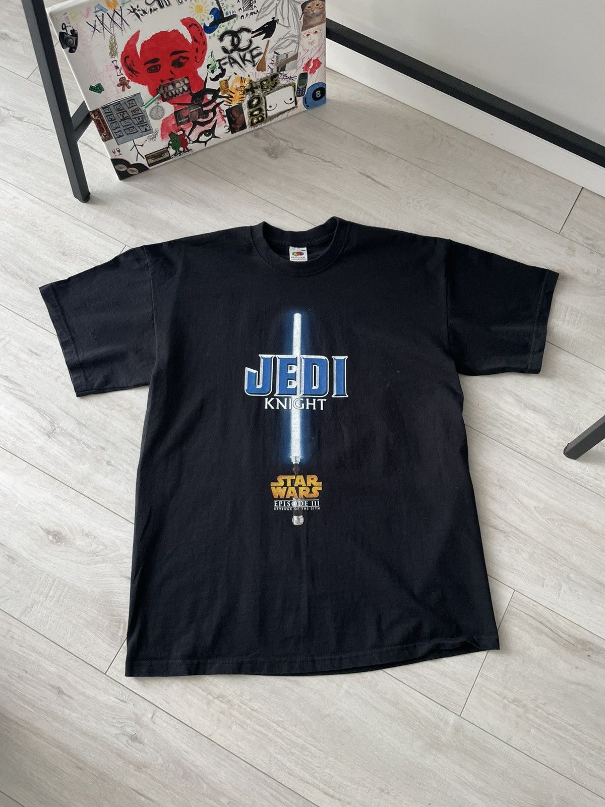 Star Wars Vintage 2005 Star Wars Episode Burger King Promo T-Shirt Size US L / EU 52-54 / 3 - 1 Thumbnail