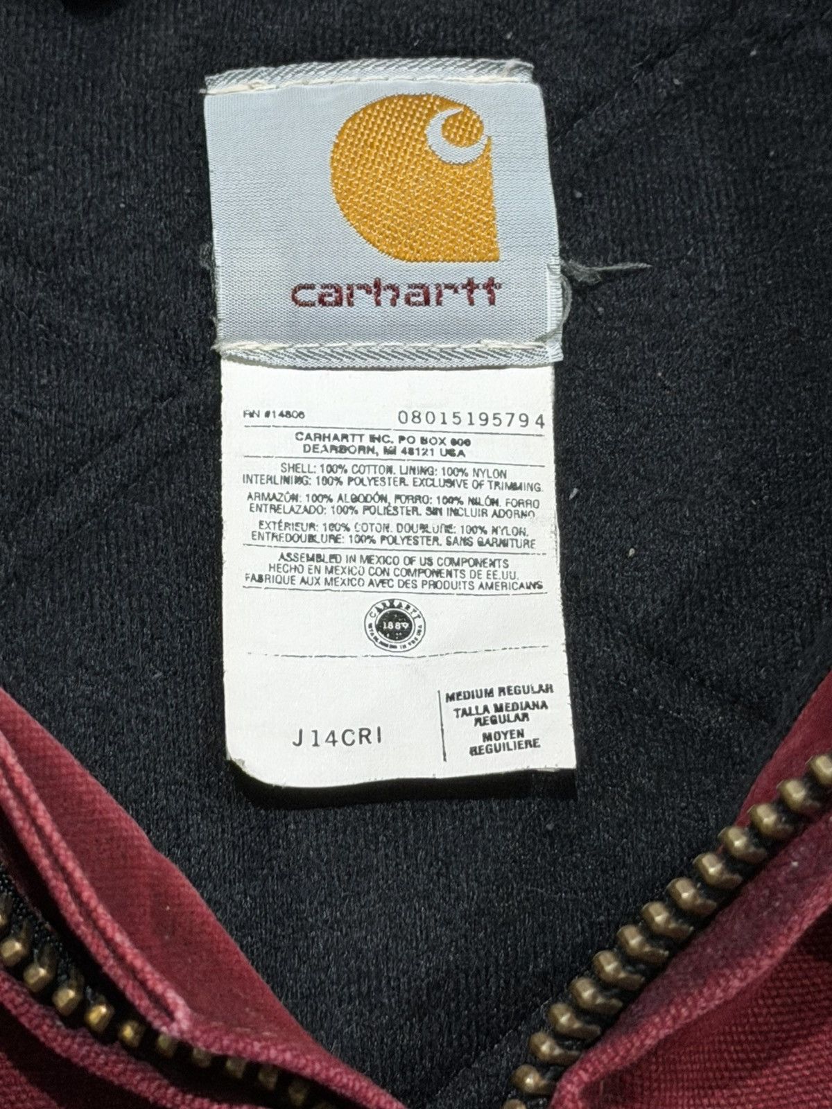 Carhartt Carhartt Santa Fe J14 CRI Size US M / EU 48-50 / 2 - 2 Thumbnail