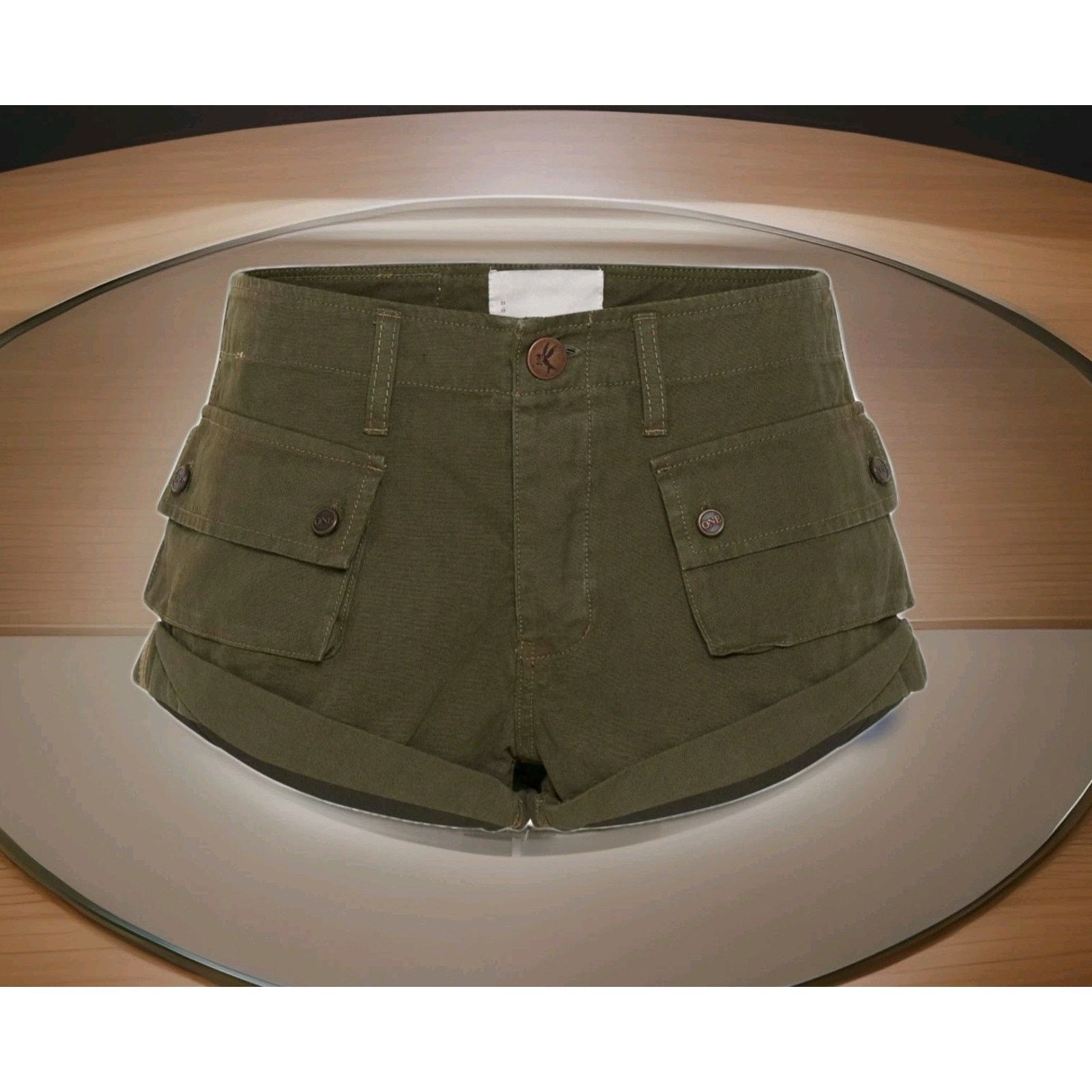 One Teaspoon One Teaspoon Cadet Bandits Low-Waist Utility 29 button fly Size 29" - 7 Thumbnail