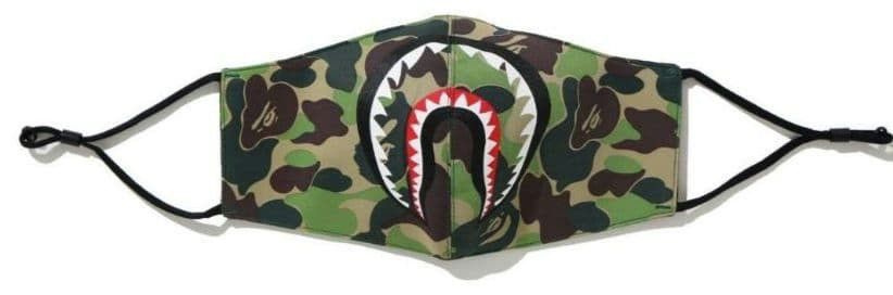 Bape BAPE Shark Camo Face Mask Size ONE SIZE - 5 Thumbnail