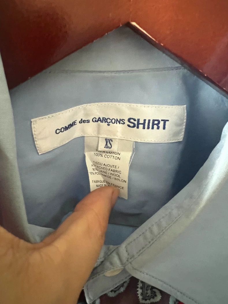 Comme des Garcons Comme Des Garcons Patchwork shirt Size US XS / EU 42 / 0 - 5 Thumbnail