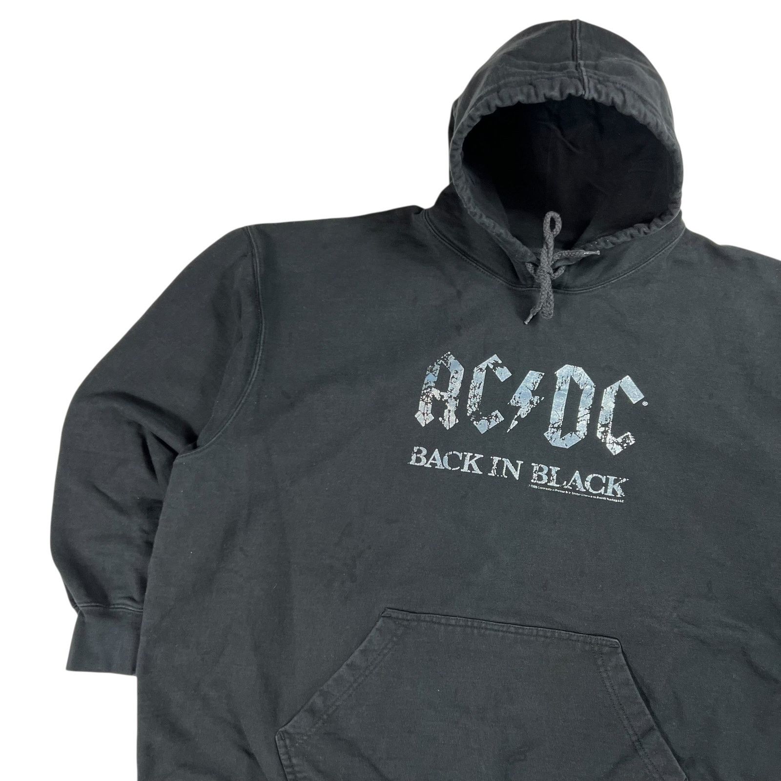 Band Tees × Vintage Vintage 2005 AC/DC Back in Black band hoodie (XL) Size US XL / EU 56 / 4 - 4 Thumbnail