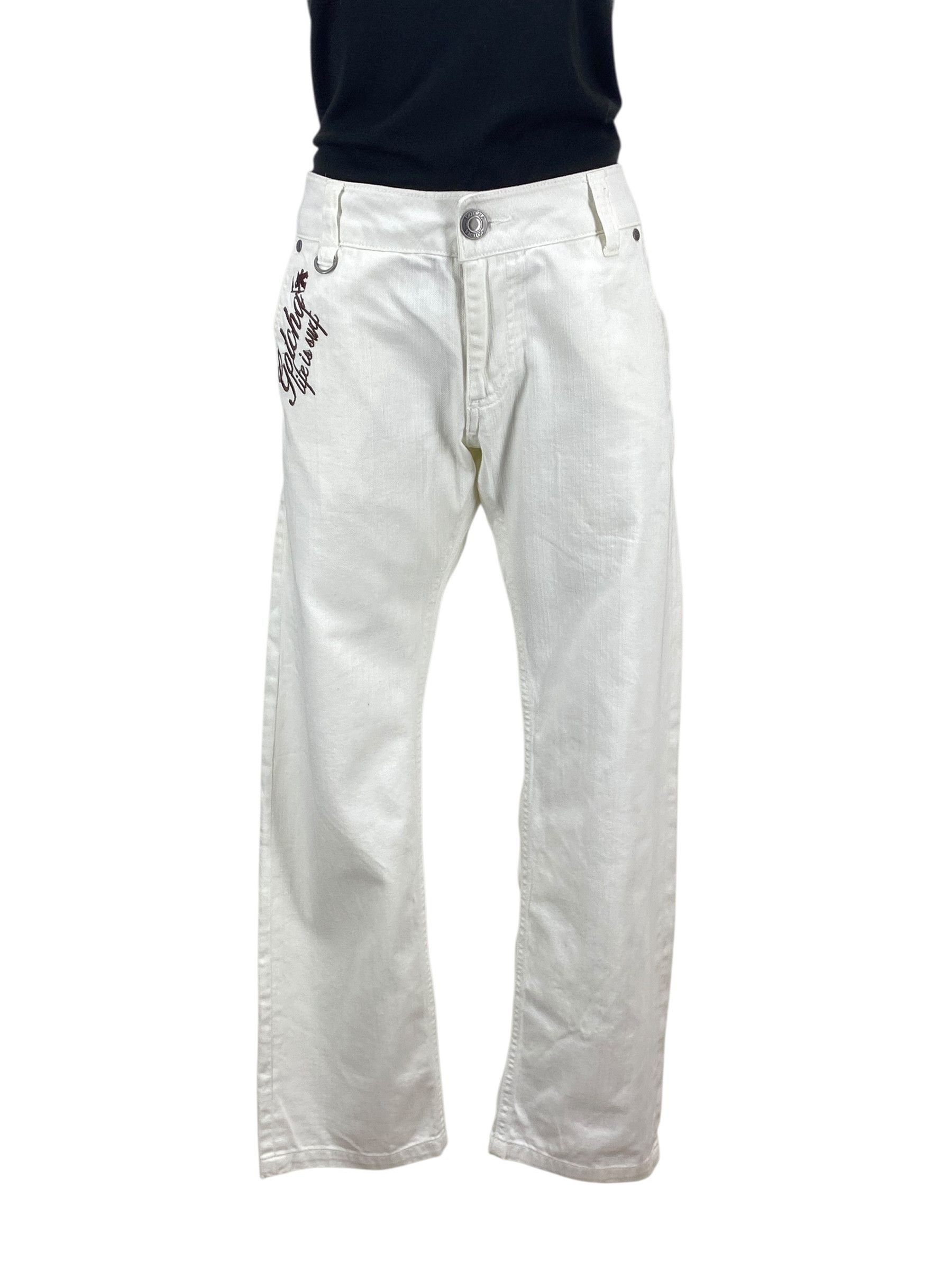 Japanese Brand Gotcha Surf Pants Embroided Mens Pants Size US 30 / EU 46 - 2 Thumbnail
