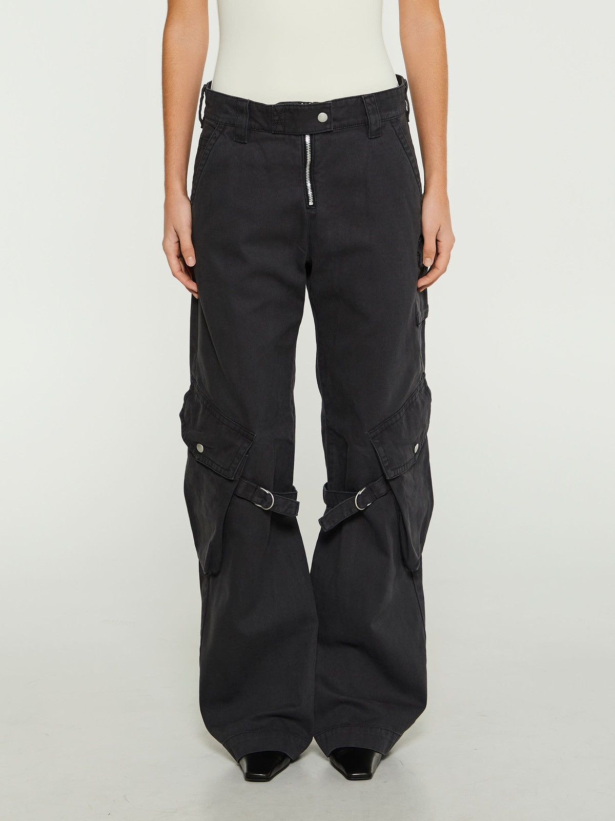 Acne Studios Acne Studios Bondage Cargo Trousers Size 29" - 2 Thumbnail