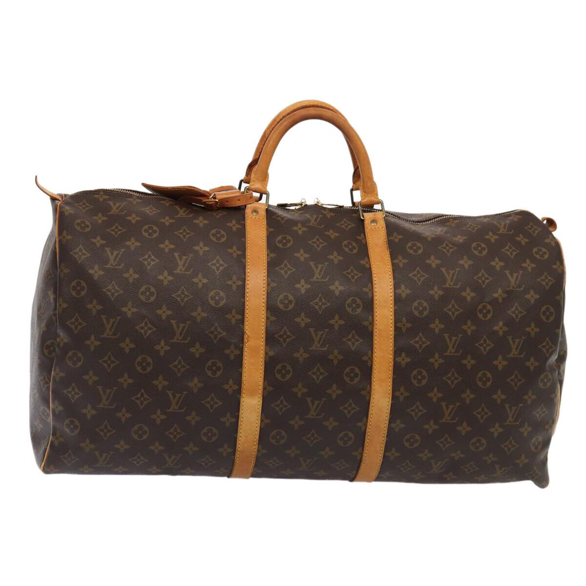 Louis Vuitton LOUIS VUITTON Monogram Keepall 60 Boston Bag Size ONE SIZE - 1 Thumbnail