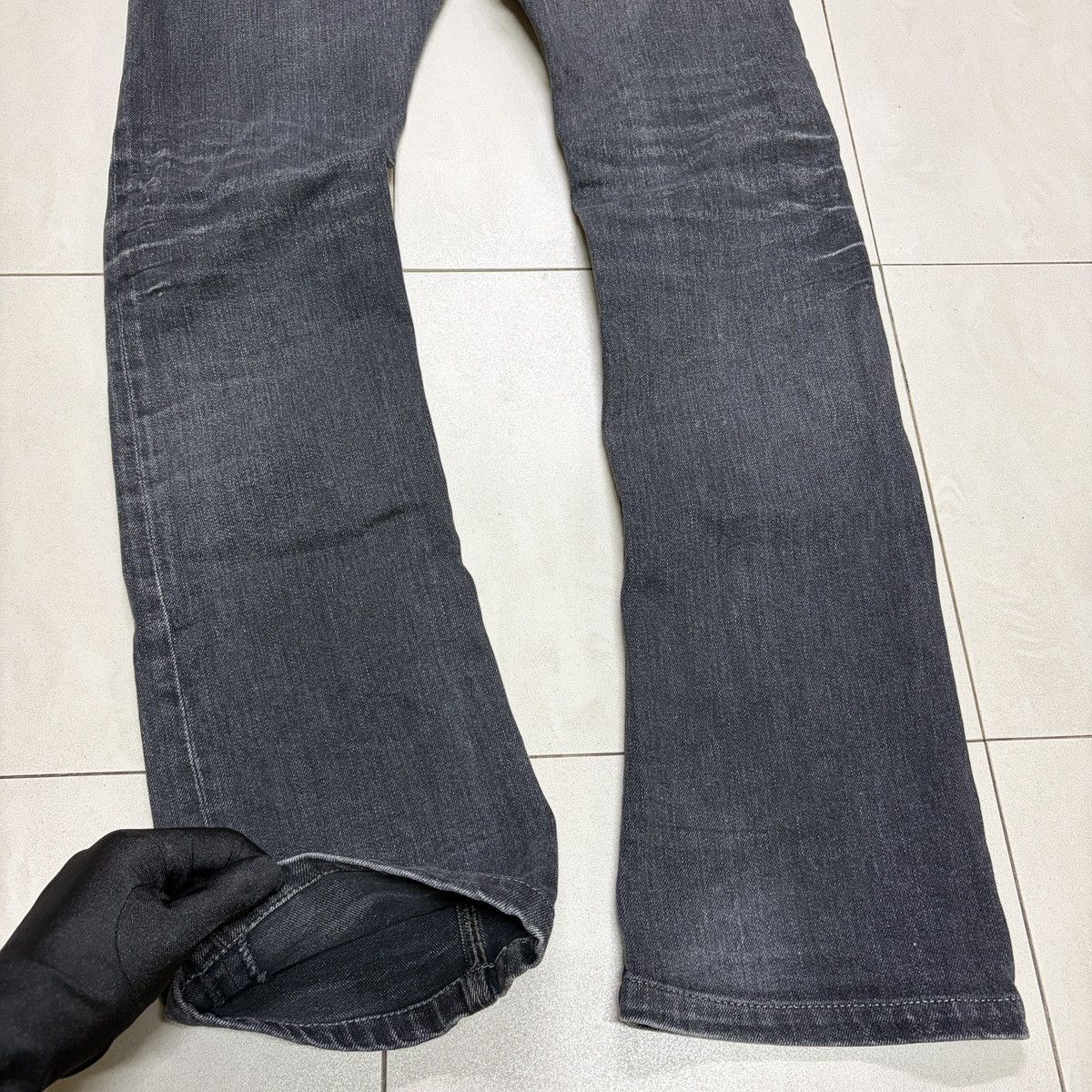 Nicole Club NCFM Rielabo Punk Flared Slim Jeans Size US 28 / EU 44 - 16 Thumbnail