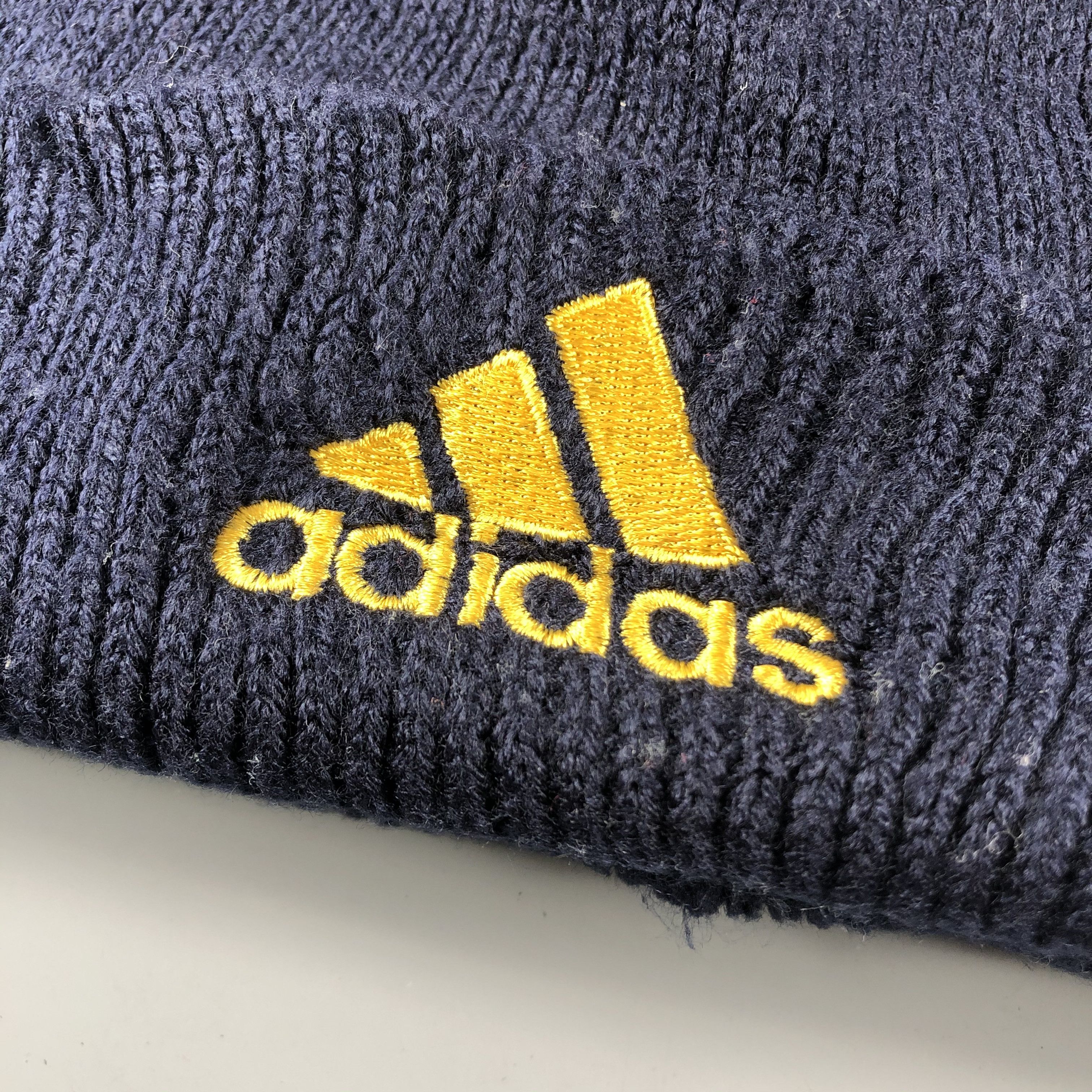 Adidas × Vintage Adidas Basic Beanie Snow Hat Snow Cap -D313 Size ONE SIZE - 5 Thumbnail