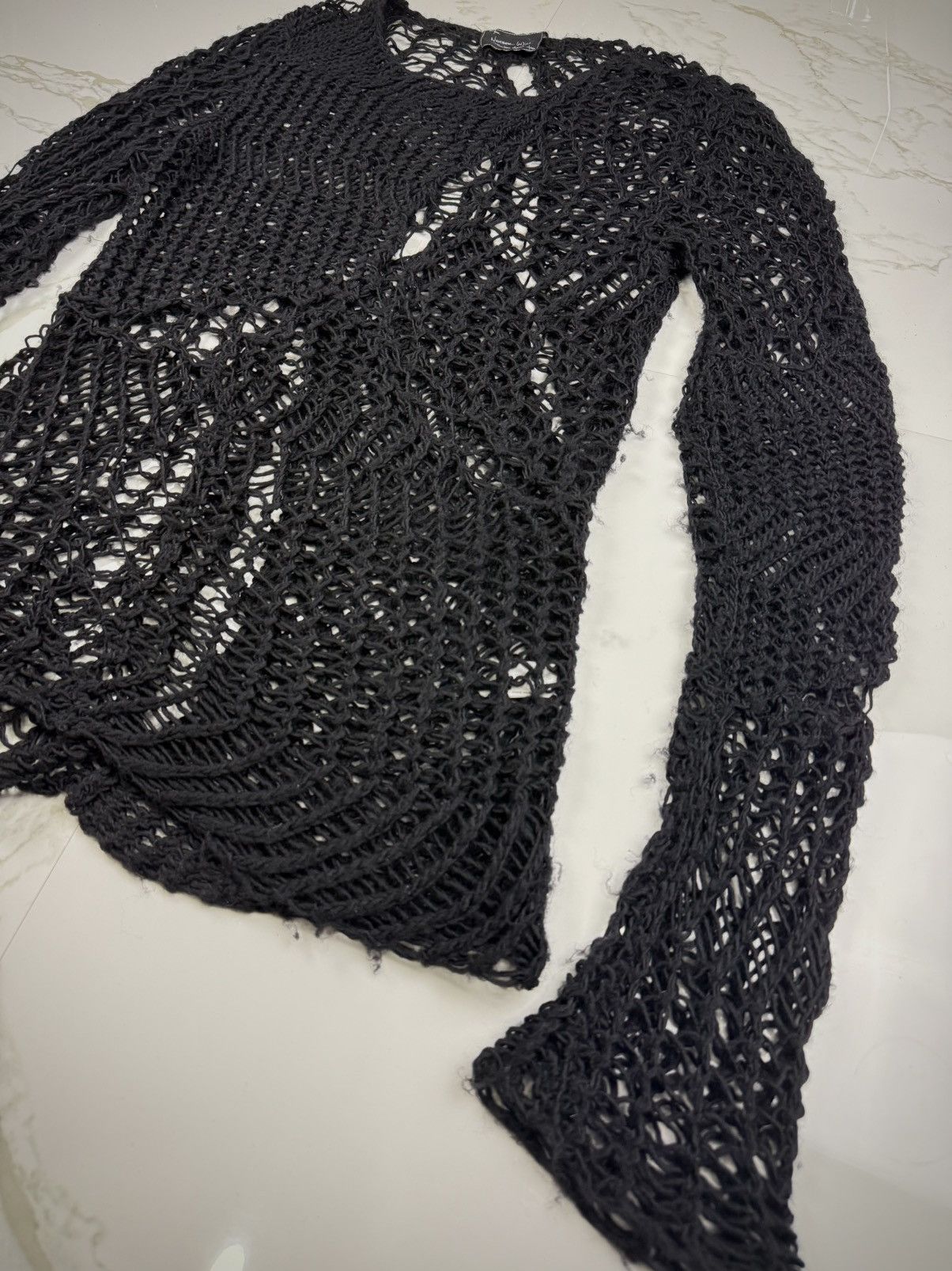 Number (N)ine Number Nine SS04 Spider Knit Size US XL / EU 56 / 4 - 2 Thumbnail