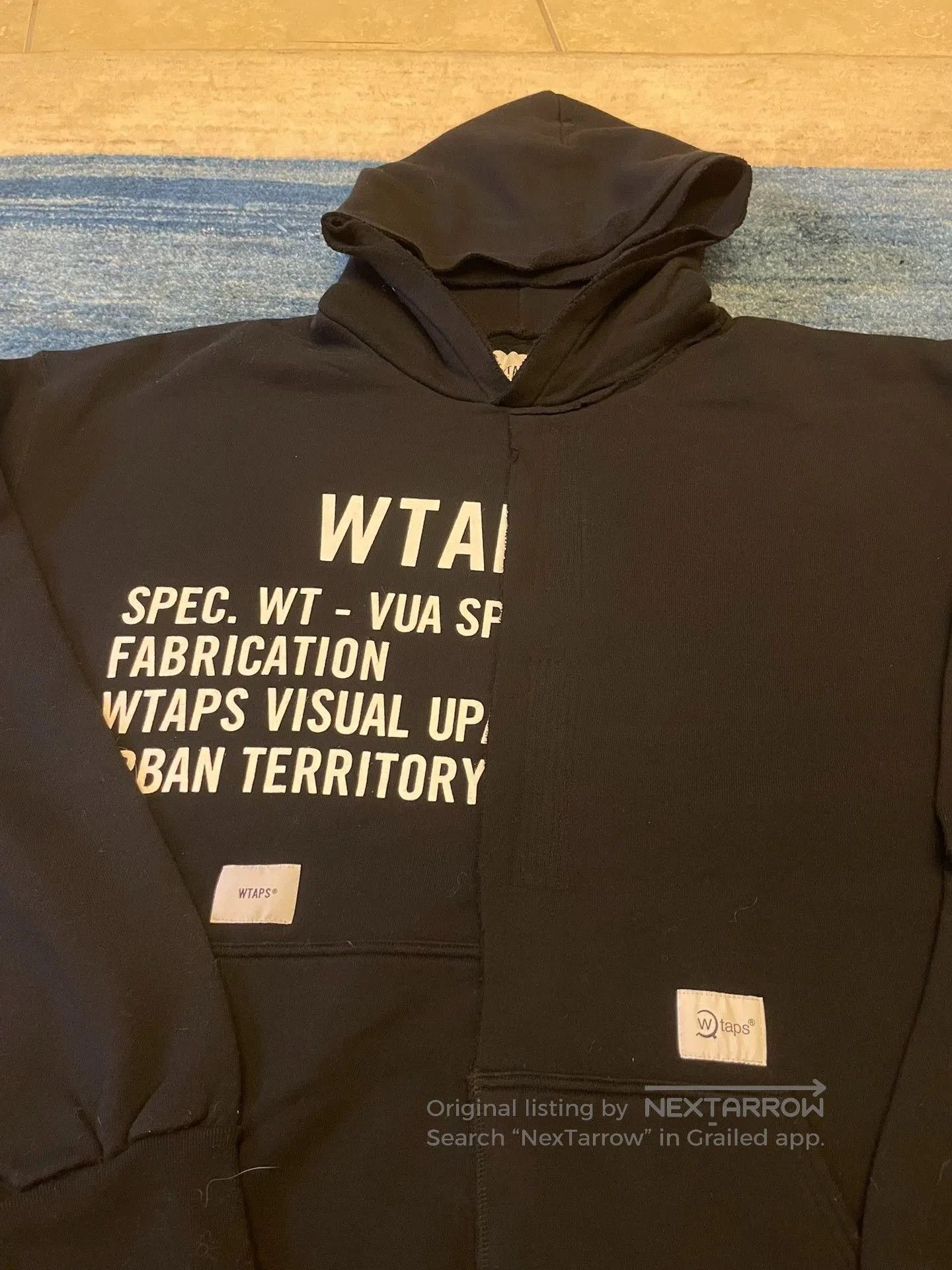 Wtaps Wtaps Men's Hooded Paneled Sweatshirt. Size US L / EU 52-54 / 3 - 2 Thumbnail