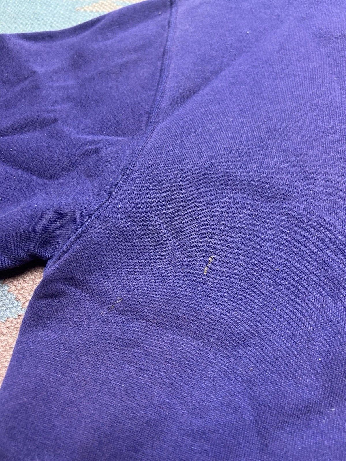 Vintage Vtg 80s sweatshirt Russell athletic plum blank USA medium Size US M / EU 48-50 / 2 - 4 Thumbnail